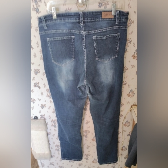 Women's L & B Blue Jeans Size 16 - Picture 2 of 2